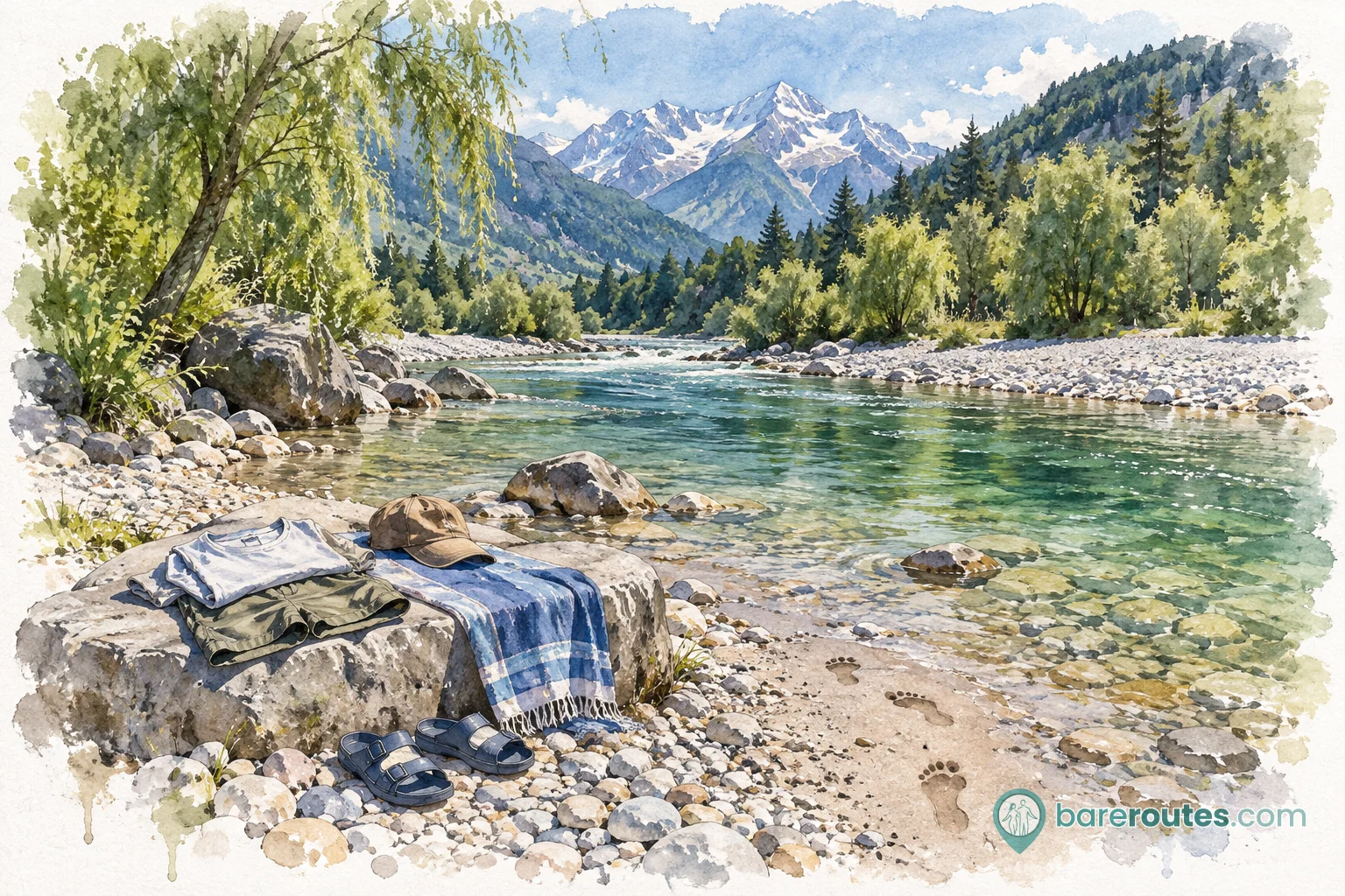 Naturismo in Svizzera: leggi e abitudini