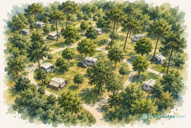 Camping Naturiste CNBS La Pinède