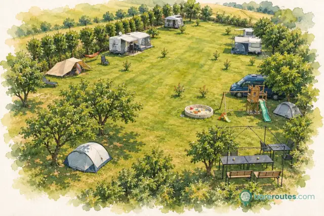 Camping naturiste & chambres d'hôtes Le Rêve de Poulaines
