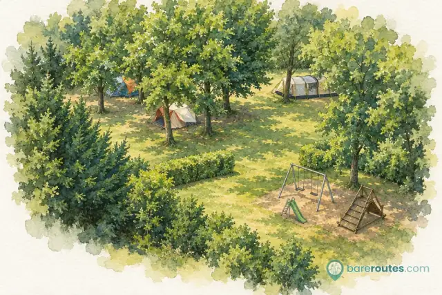 Camping naturiste La Breur